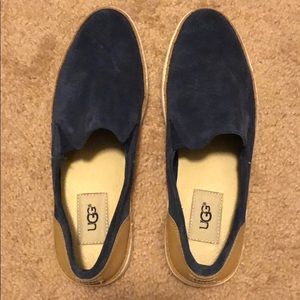 Ugg Navy Slip On Sneakers
